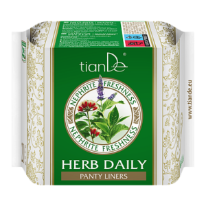 Dámske bylinné slipové vložky Nefritová sviežosť