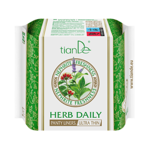 Dámske bylinné vložky Nefritová sviežosť, super tenké