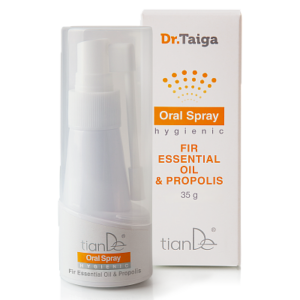Hygienický ústny sprej Jedľový esenciálny olej a propolis