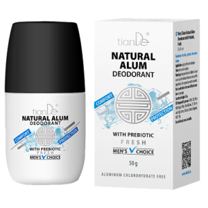 Kamencový deodorant s prebiotikami Men's Choice, sviežosť