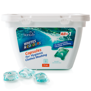 Kapsuly na hygienické pranie