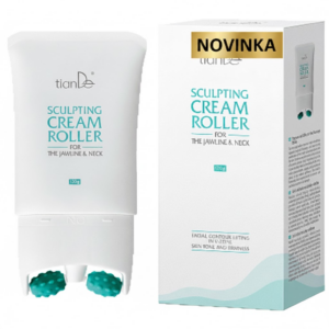 Krém s valčekom na tvarovanie kontúr brady a krku