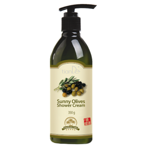 Krémový sprchový gél „Slnečné olivy“