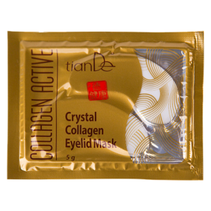 Kryštálová kolagénová maska na očné viečka