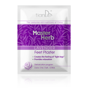Levandulová náplasť na nohy