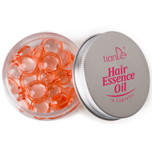 Olejová esencia na vlasy v kapsulách