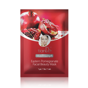 Pleťová beauty-maska s granátovým jablkom