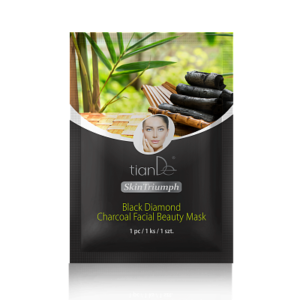 Pleťová beauty-maska „Čierny briliant”