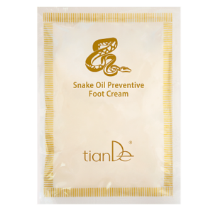 Preventívny krém na nohy s hadím olejom