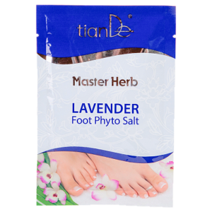 Soľný kúpeľ na nohy Levanduľa Mäkkosť a sviežosť pokožky nôh