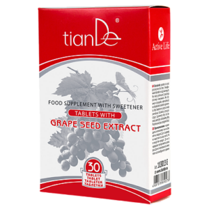 Tablety s extraktom z jadier vínnej révy