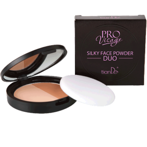 Zamatový pleťový púder Duo