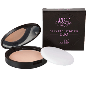Zamatový pleťový púder Duo