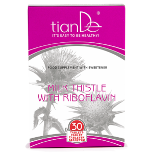 Extrakt z plodu pestreca mariánskeho s riboflavínom