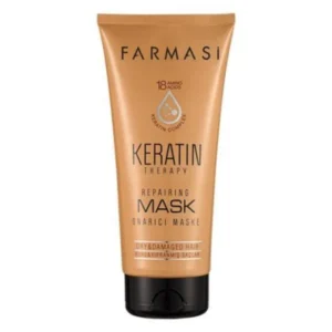 Keratínová maska na vlasy