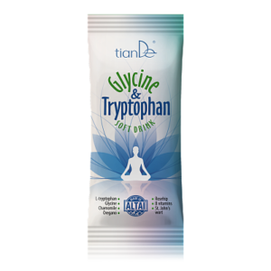Nápoj s glycínom a tryptofánom