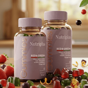 Nutriplus Red & Green Mix Gumené cukríky